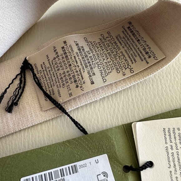 NWT GUCCI Alphabet Logo Headband Creamy White 491820-3G133 One Size - Picture 4 of 6